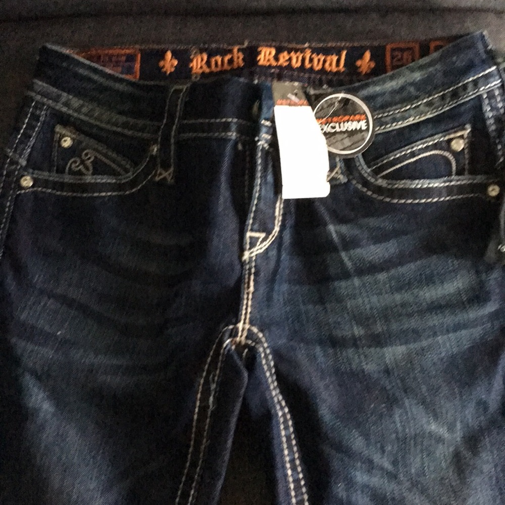 Rock Revival NEW size 26 jeans bootleg